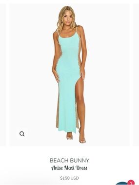 Beach Bunny | Dresses | Beach Bunny Champagne Nights Pearl Mesh Dress |  Poshmark